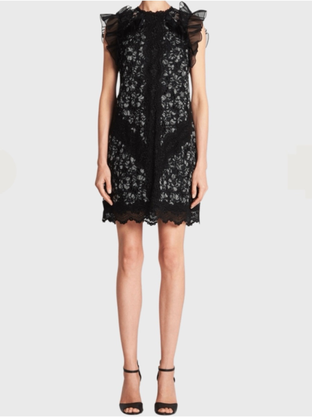 NWT Rebecca Taylor Mayflower Floral Lace Dress 0